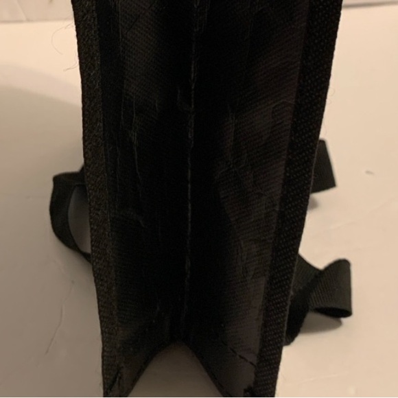 Lululemon Reusable Shopping Bag Shopper Logo All Over Print Small Snap Closure - Picture 7 of 11